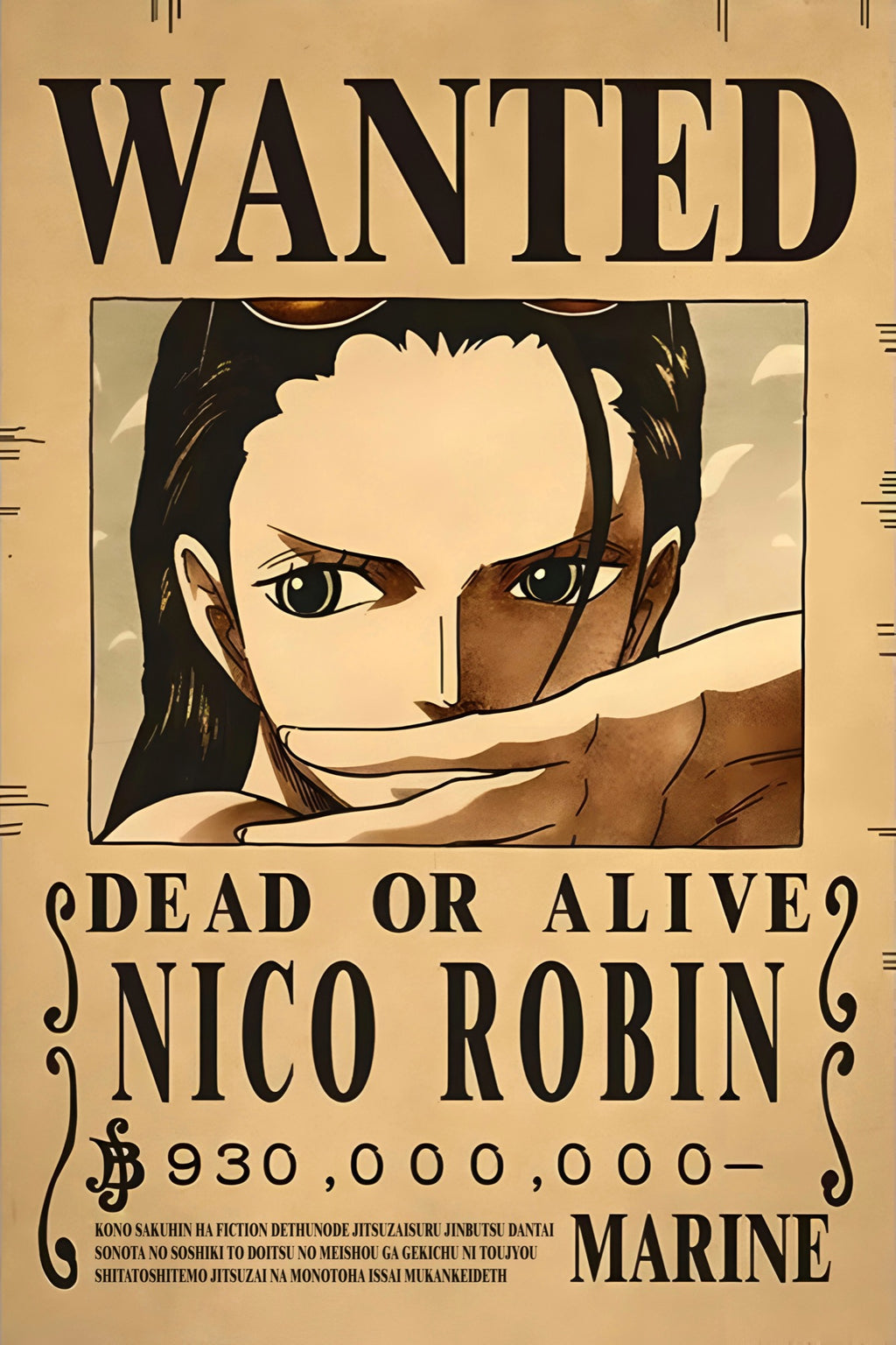 OnePiece Nico Robin Wanted