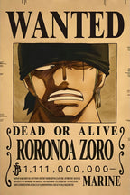 OnePiece Roronoa Zoro Wanted