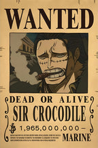 OnePiece Sir Crocodile Wanted