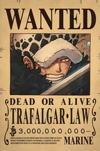 OnePiece Trafalgar Law Wanted