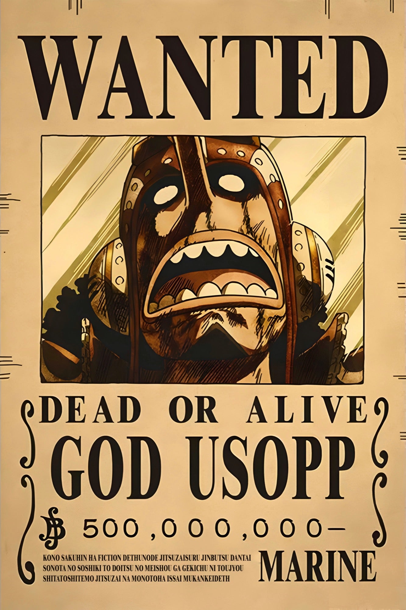 OnePiece Usopp Wanted
